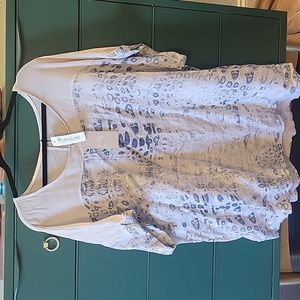 Lungo L'Arno 100% Linen top (3x)